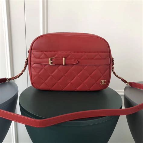 red chanel camera bag|authentic red chanel bags.